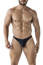 Xtremen Breathable Microfiber Thongs - Black