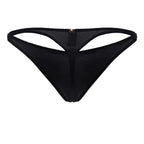 Xtremen Breathable Microfiber Thongs - Black