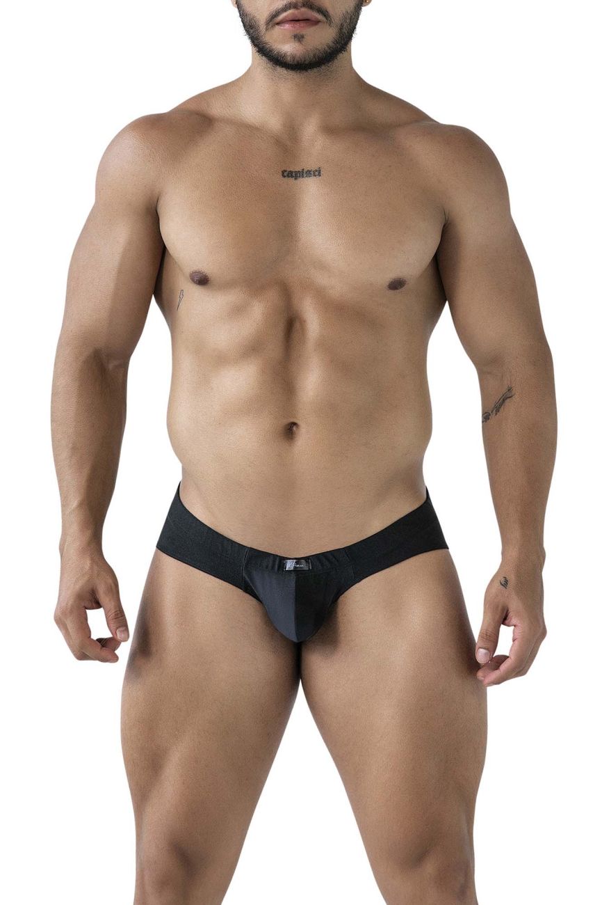 Xtremen Breathable Microfiber Briefs - Black