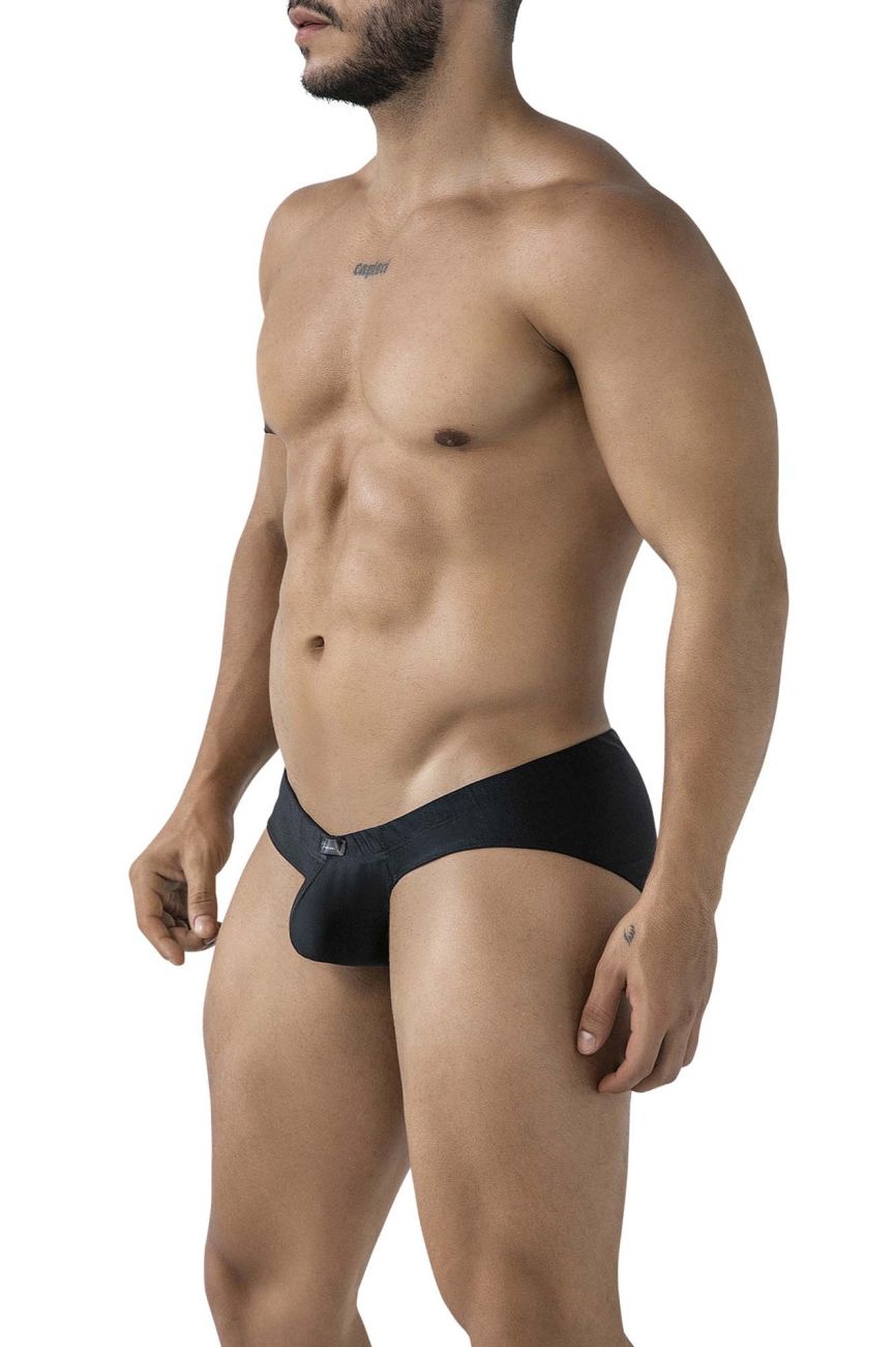 Xtremen Breathable Microfiber Briefs - Black