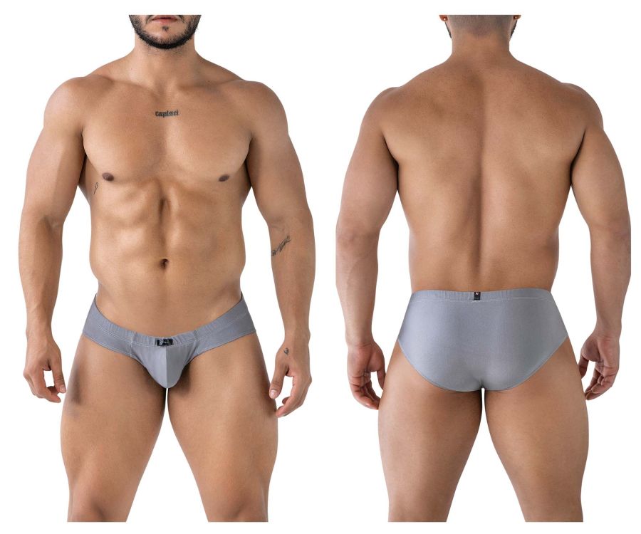 Xtremen Microfiber Briefs - Gray