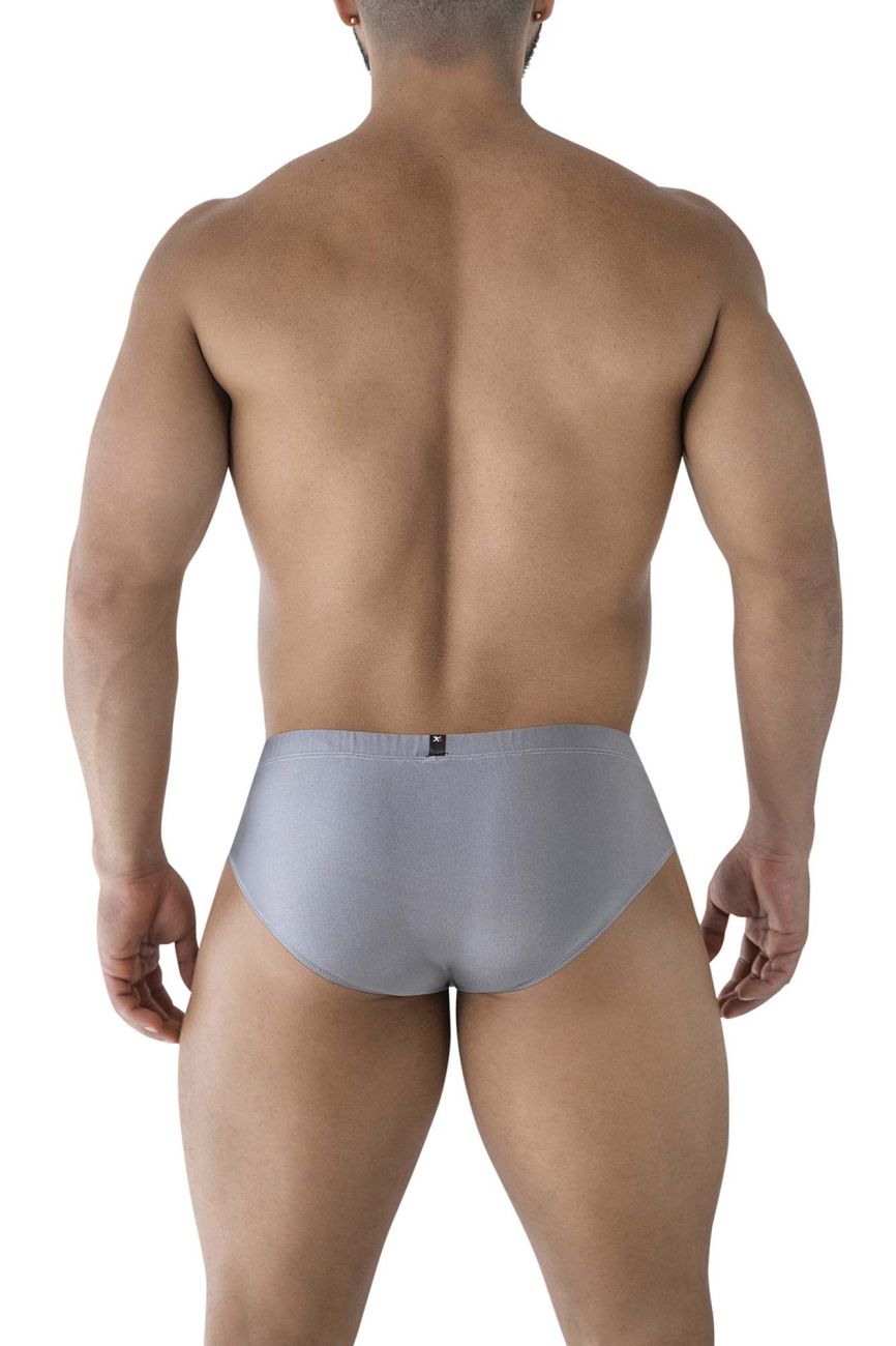 Xtremen Microfiber Briefs - Gray