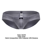 Xtremen Microfiber Briefs - Gray
