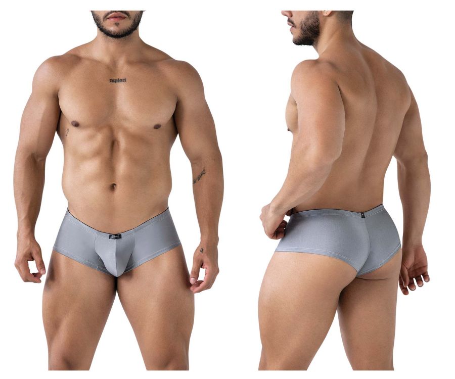 Xtremen Moisture-Wicking Microfiber Trunks - Gray