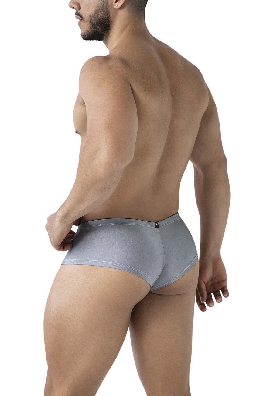 Xtremen Moisture-Wicking Microfiber Trunks - Gray