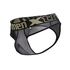 Xtremen Stretch-Fit Microfiber Thongs - Black