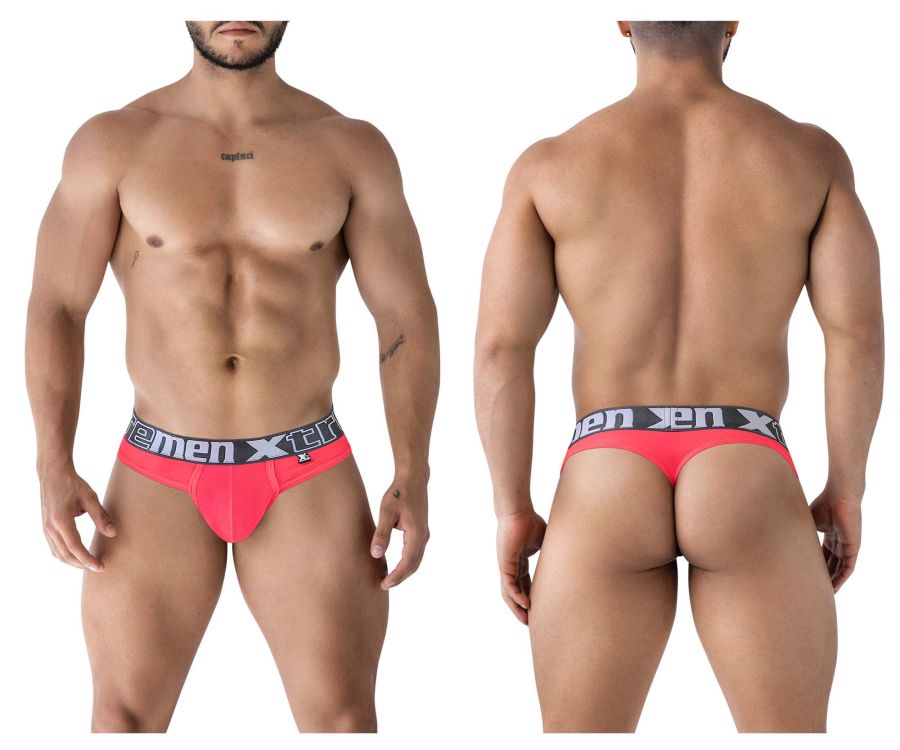 Xtremen Microfiber Thongs - Fuchsia