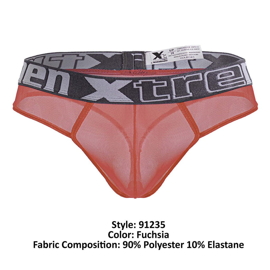 Xtremen Microfiber Thongs - Fuchsia