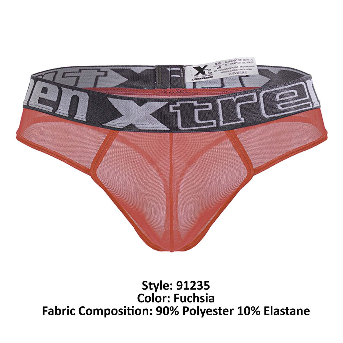 Xtremen Microfiber Thongs - Fuchsia