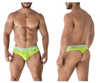 Xtremen Microfiber Thongs - Neon Green