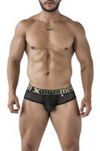 Xtremen Ultra-Light Microfiber Briefs - Black