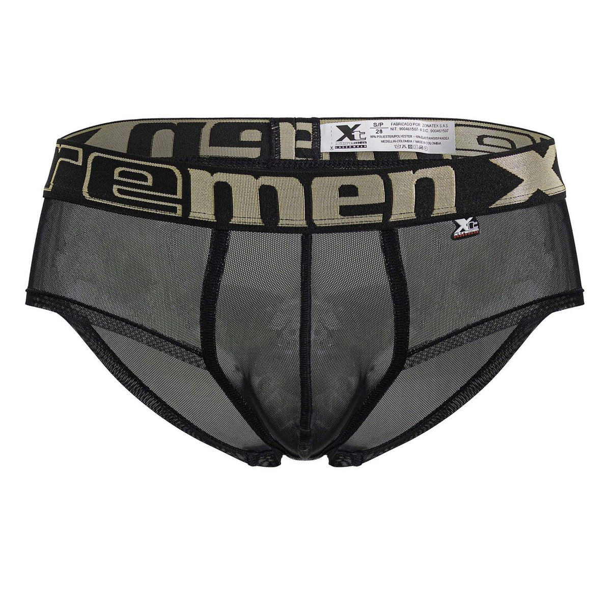 Xtremen Ultra-Light Microfiber Briefs - Black
