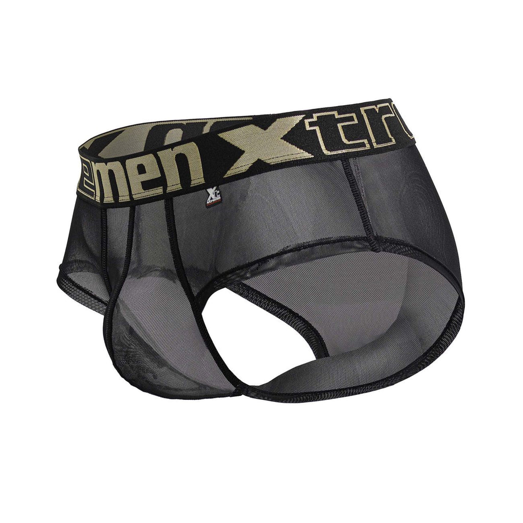 Xtremen Ultra-Light Microfiber Briefs - Black