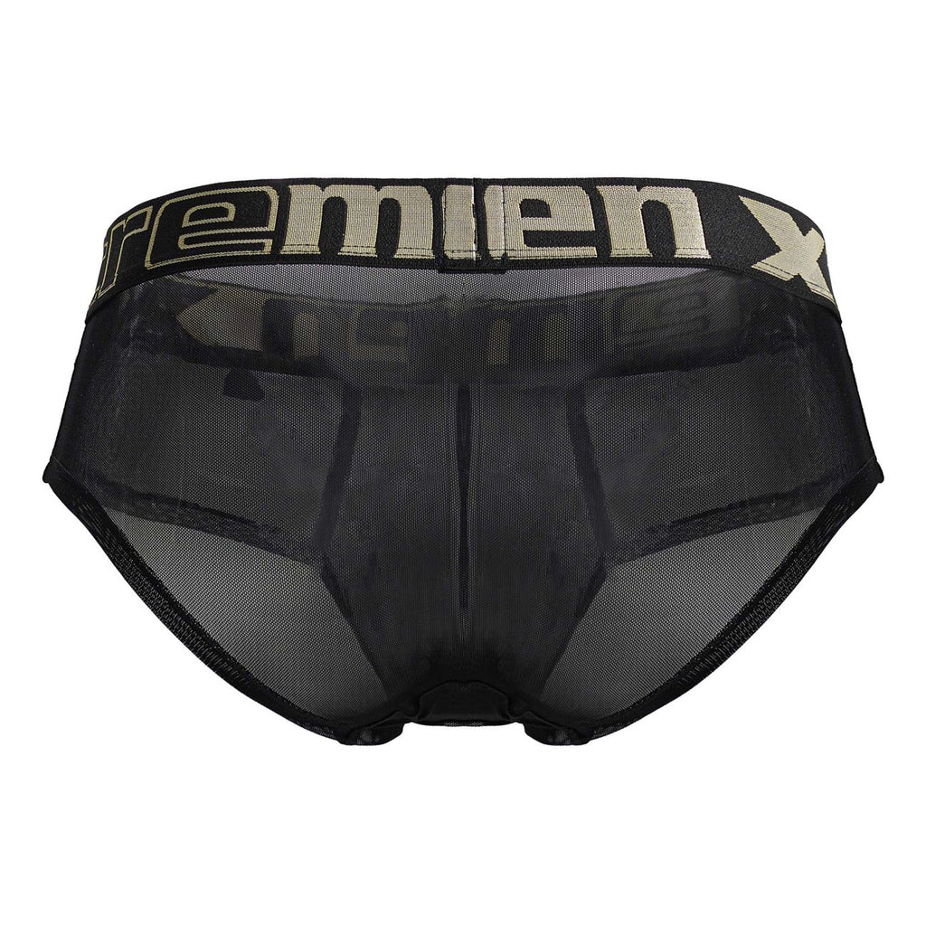 Xtremen Ultra-Light Microfiber Briefs - Black