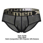 Xtremen Ultra-Light Microfiber Briefs - Black