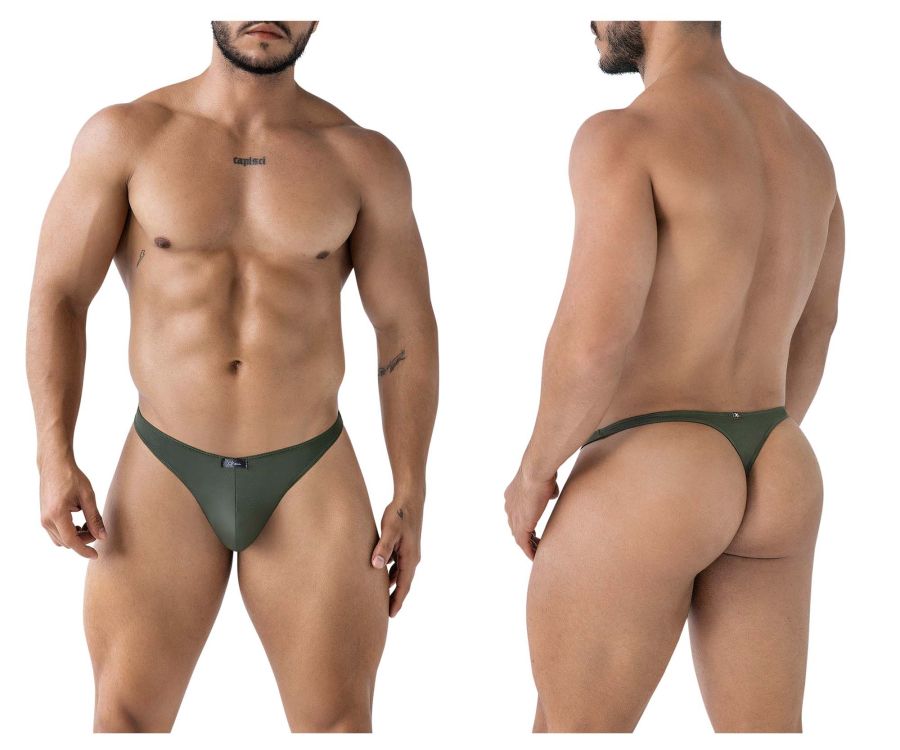 Xtremen Microfiber Thongs - Green