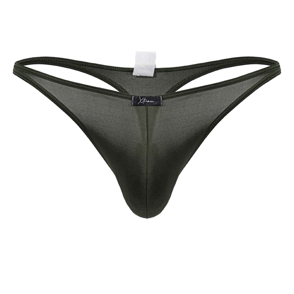 Xtremen Microfiber Thongs - Green