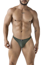 Xtremen Microfiber Thongs - Green