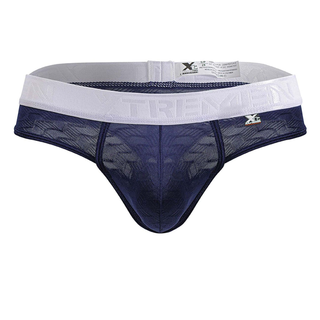 Xtremen Microfiber Thongs - Dark Blue