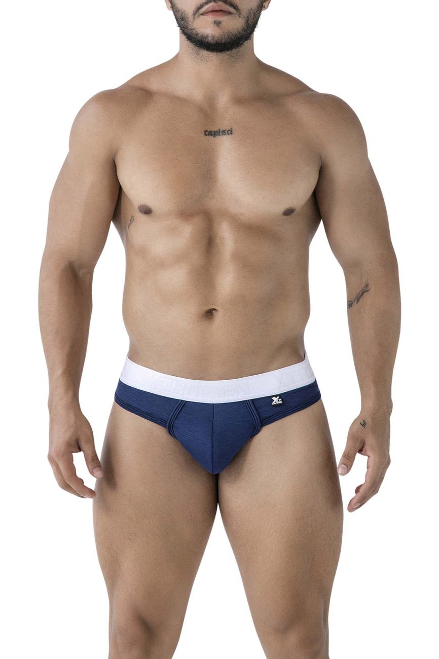 Xtremen Microfiber Thongs - Dark Blue