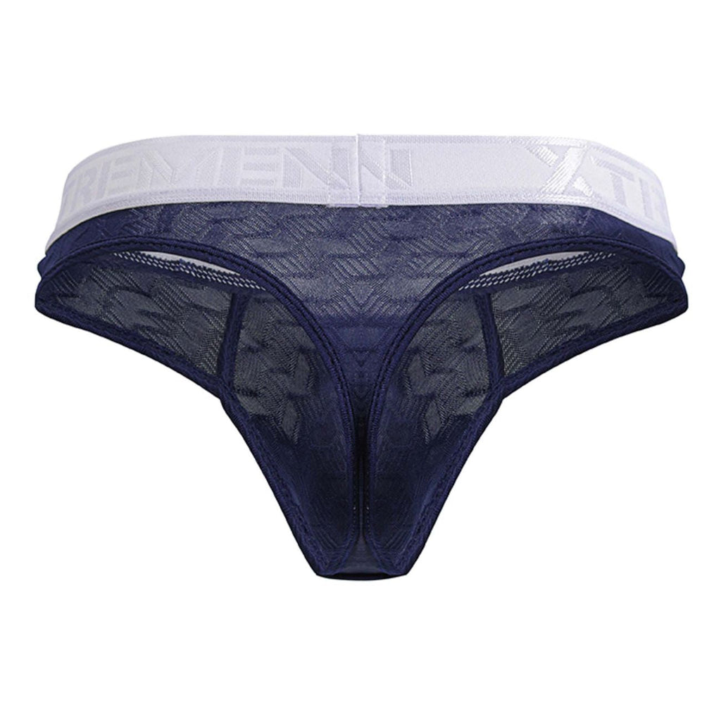 Xtremen Microfiber Thongs - Dark Blue