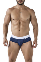 Xtremen Microfiber Briefs - Dark Blue