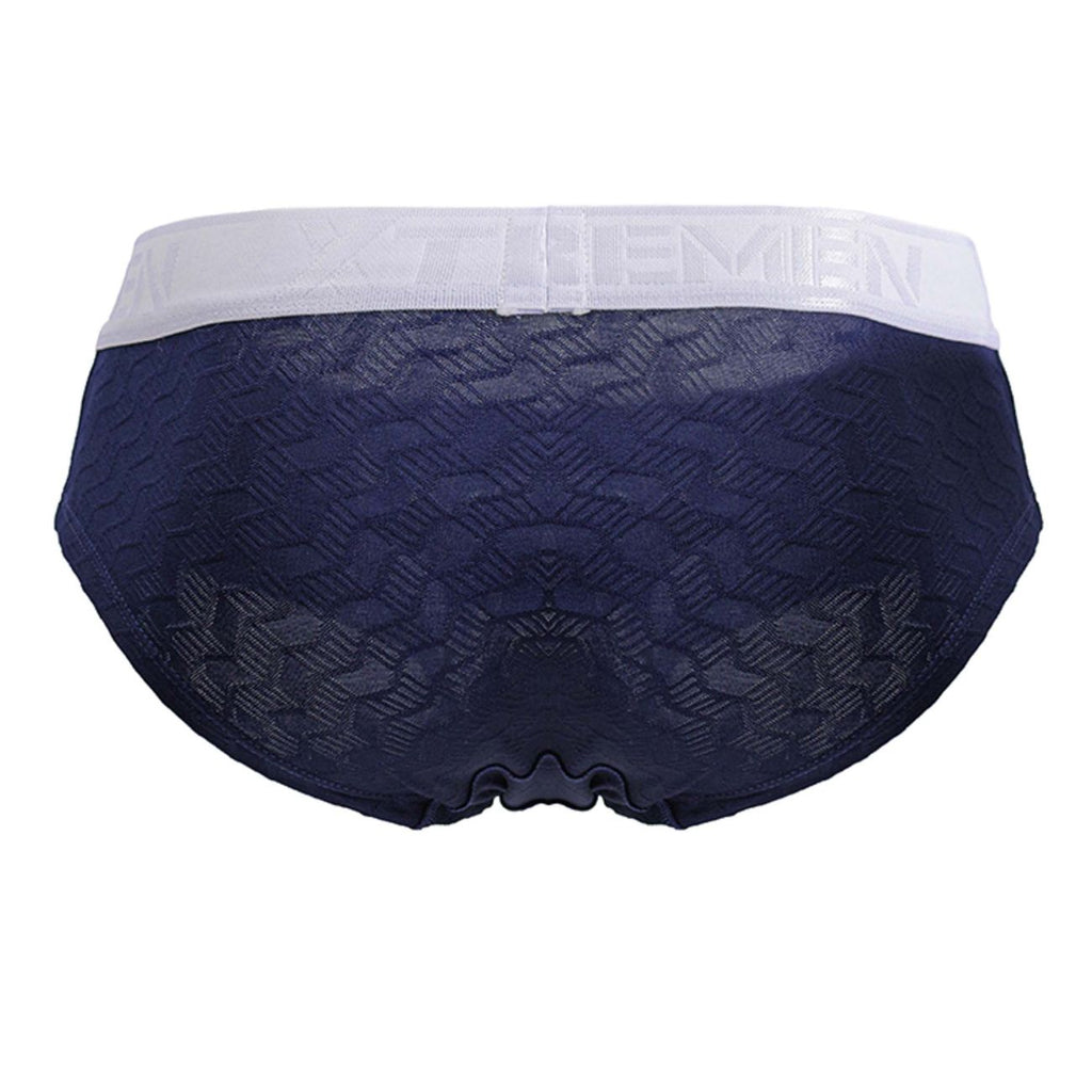 Xtremen Microfiber Briefs - Dark Blue