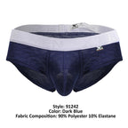 Xtremen Microfiber Briefs - Dark Blue