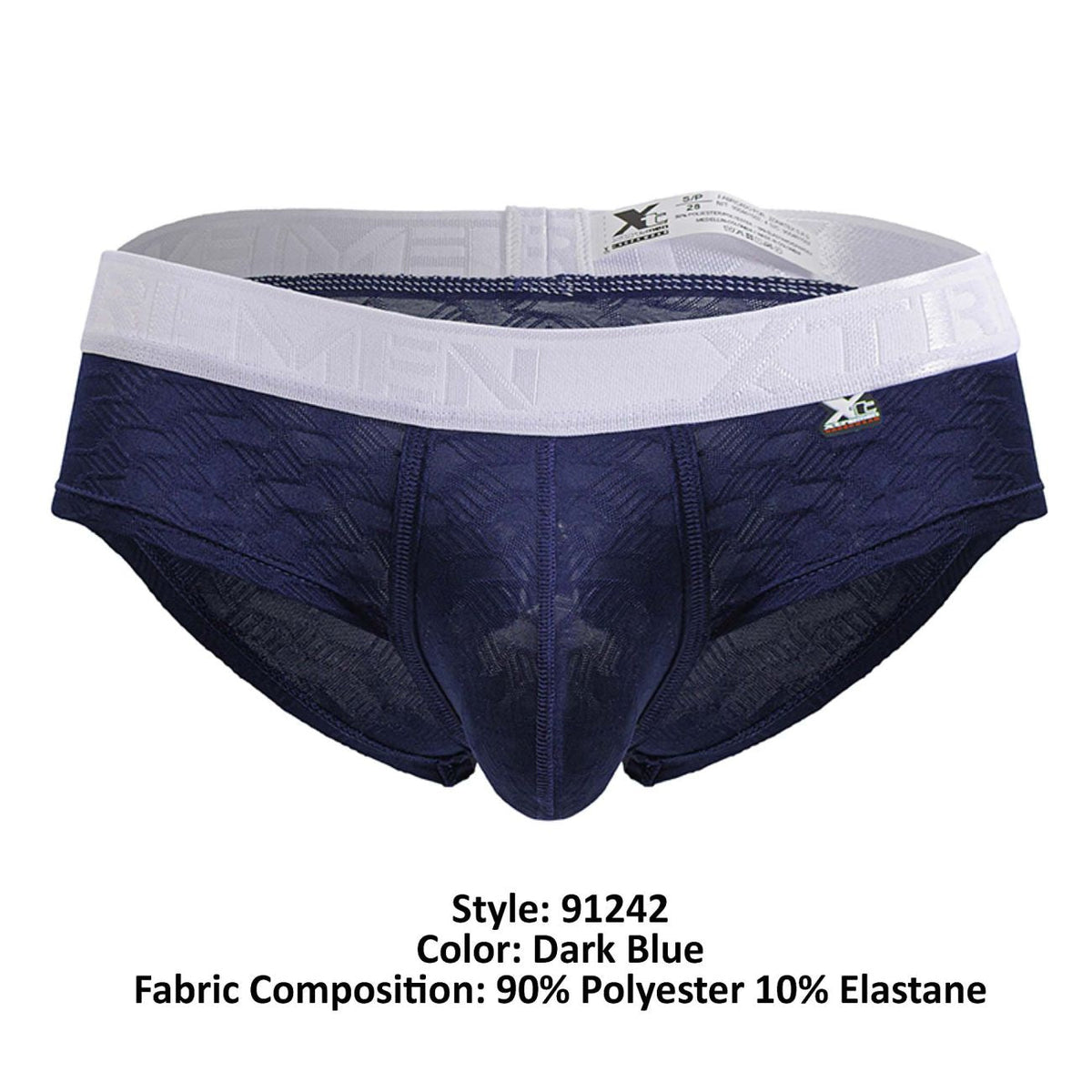 Xtremen Microfiber Briefs - Dark Blue