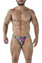 Xtremen Printed Thongs - Waves