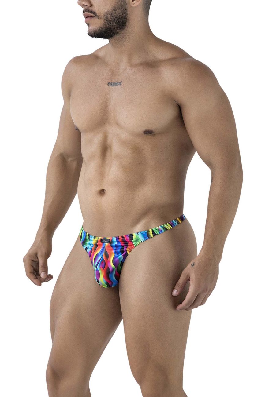 Xtremen Printed Thongs - Waves