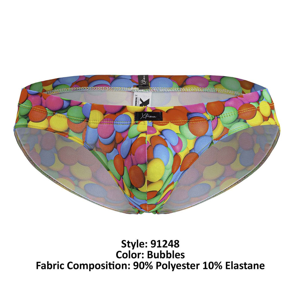 Xtremen Printed Briefs - Bubbles