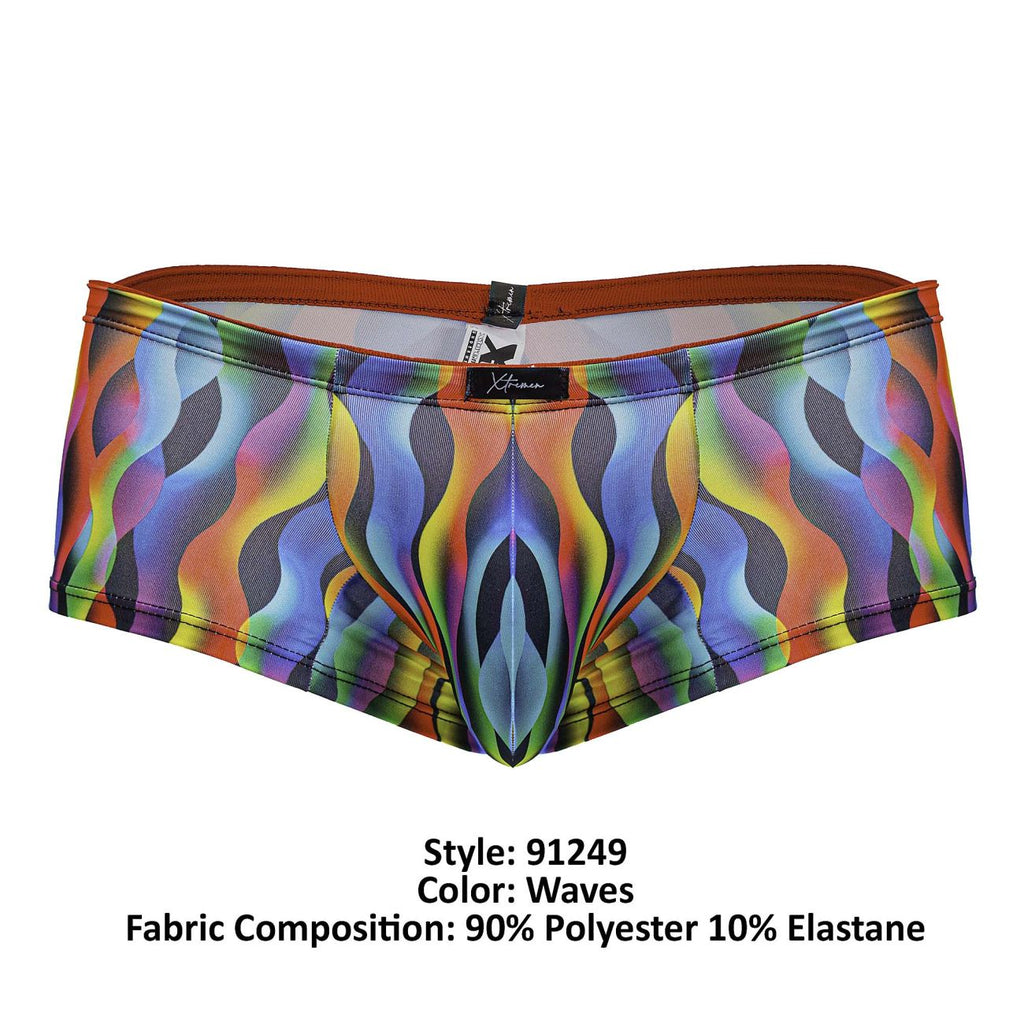 Xtremen Printed Trunks - Waves