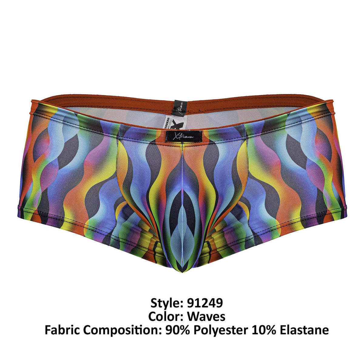 Xtremen Printed Trunks - Waves