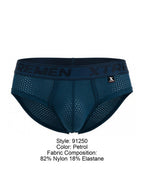 Xtremen Microfiber Mesh Briefs - Petrol