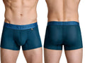 Xtremen Microfiber Mesh Boxer Briefs - Petrol