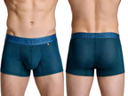 Xtremen Microfiber Mesh Boxer Briefs - Petrol