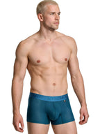 Xtremen Microfiber Mesh Boxer Briefs - Petrol