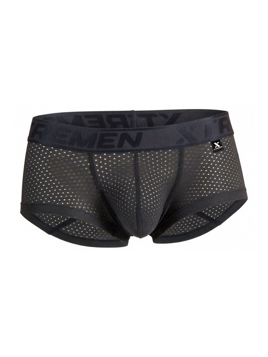 Xtremen Microfiber Mesh Trunks - Gray