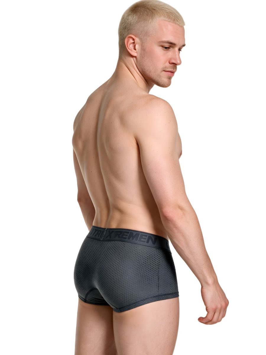 Xtremen Microfiber Mesh Trunks - Gray