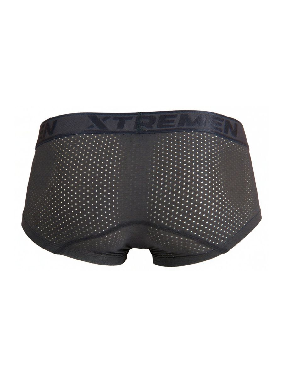 Xtremen Microfiber Mesh Trunks - Gray