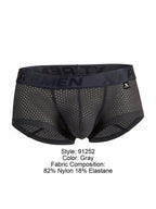 Xtremen Microfiber Mesh Trunks - Gray