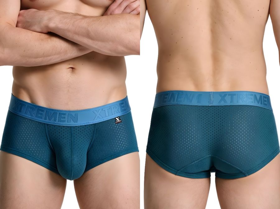 Xtremen Microfiber Mesh Trunks - Petrol