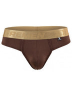 Xtremen Microfiber Thongs Sleek and Supportive - Chocolate
