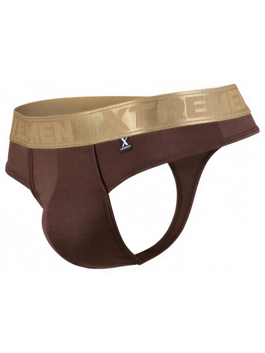 Xtremen Microfiber Thongs Sleek and Supportive - Chocolate