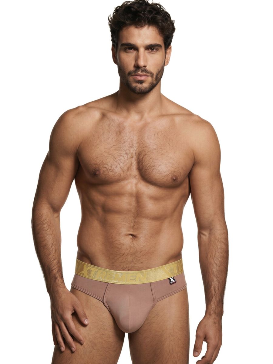 Xtremen Microfiber Thongs Sleek and Supportive - Khaki