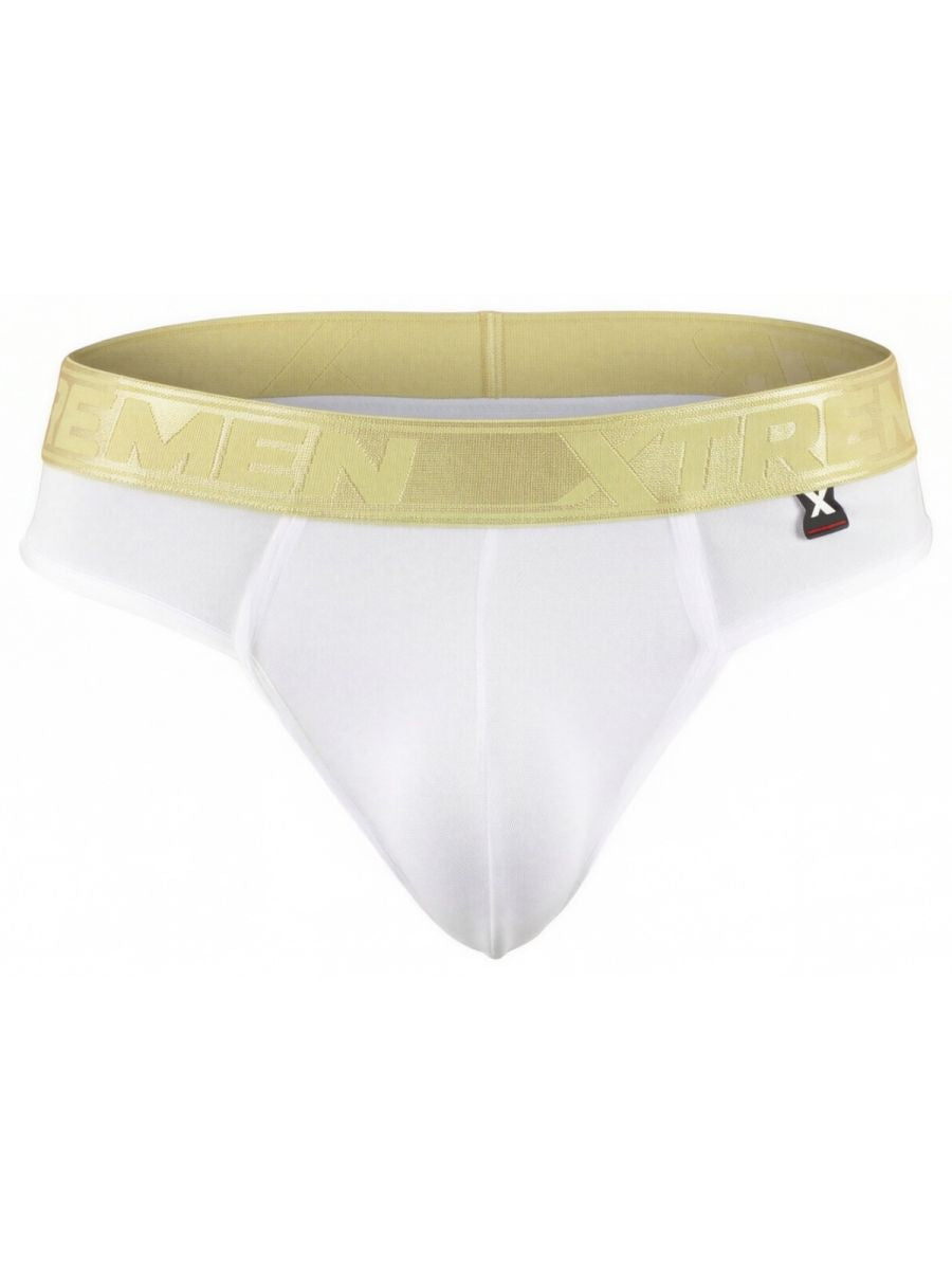 Xtremen Microfiber Thongs Sleek and Supportive - White