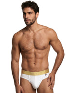 Xtremen Microfiber Thongs Sleek and Supportive - White