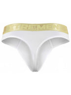 Xtremen Microfiber Thongs Sleek and Supportive - White