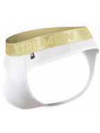 Xtremen Microfiber Thongs Sleek and Supportive - White